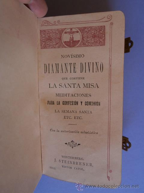 Libros antiguos: ANTIGUO LIBRO RECORDATORIO 1&ordf; COMUNION A&Ntilde;O 1889 - Foto 2