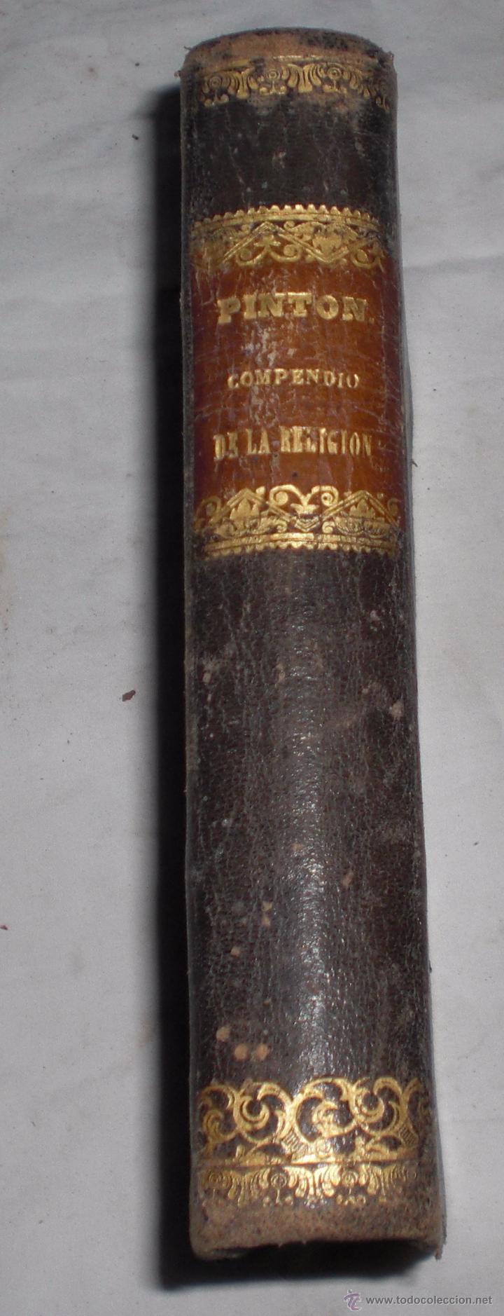 Libros antiguos: Compendio hist&oacute;rico de la religi&oacute;n. 1860 - Foto 1