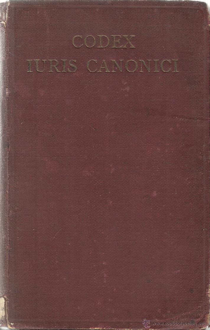 Libros antiguos: CODEX IURUS CANONICI. TYPIS POLYGLOTTIS VATICANIS. 1936 - Foto 2