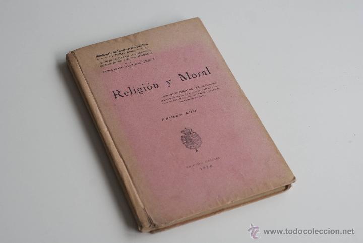 Libros antiguos: Religi&oacute;n y Moral  1928 - Foto 1