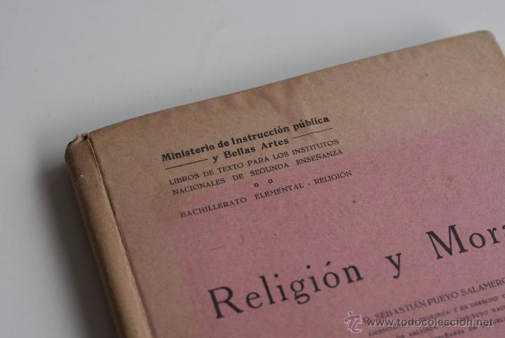 Libros antiguos: Religi&oacute;n y Moral  1928 - Foto 2