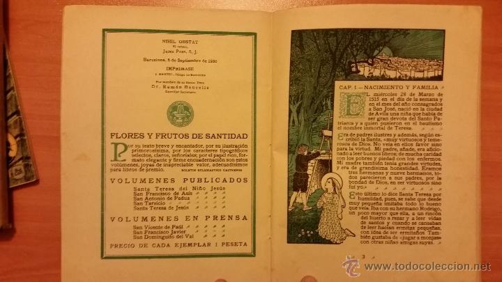 Libros antiguos: Santa Teresa - Foto 2