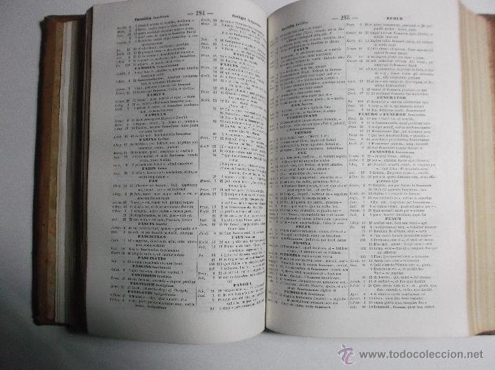 Libros antiguos: CONCORDANTIARUM SS. SCRIPTURAE MANUALES - 1864. - Foto 4