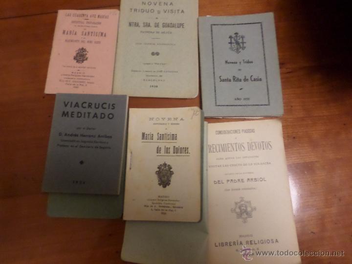 Libros antiguos: NOVENAS LIBRETOS - Foto 1