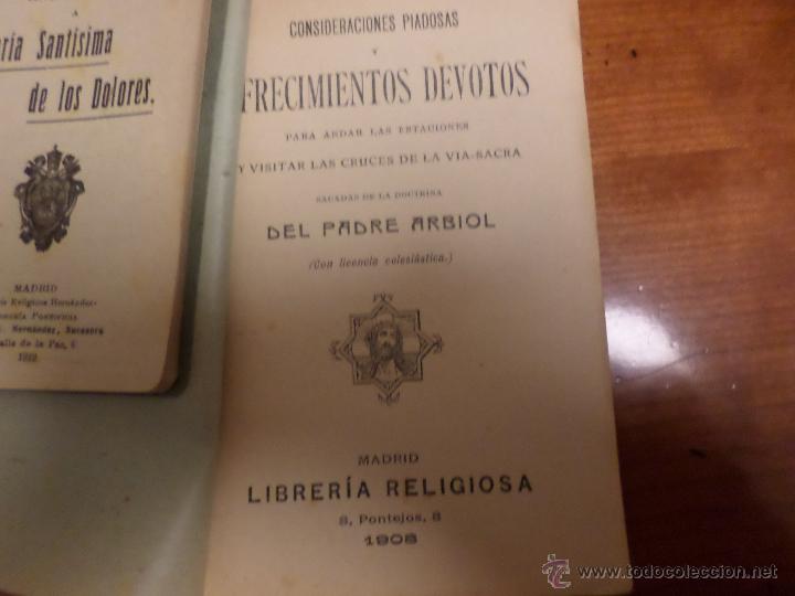 Libros antiguos: NOVENAS LIBRETOS - Foto 6