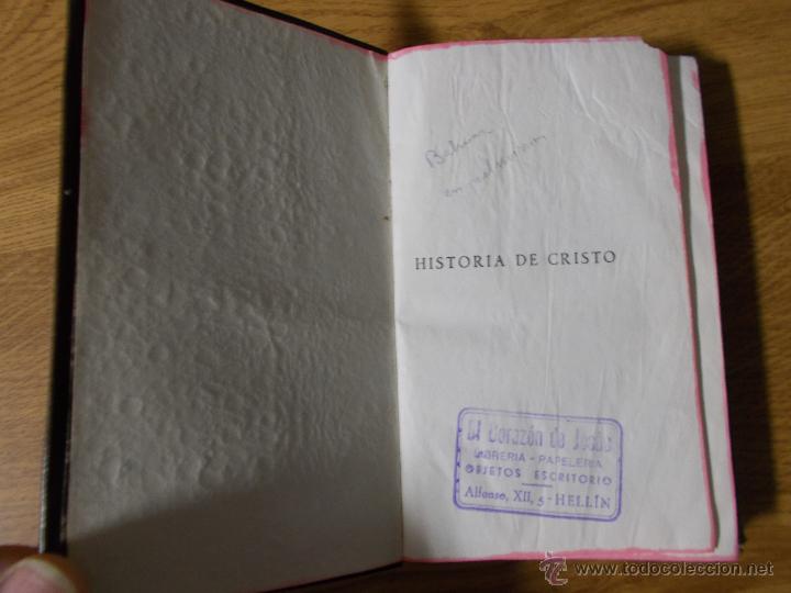 Libros antiguos: HISTORIA DE CRISTO. - Foto 4