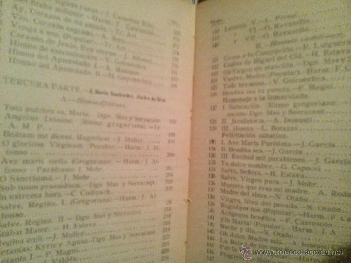 Libros antiguos: cantemos al se&ntilde;or / 1925 - Foto 2