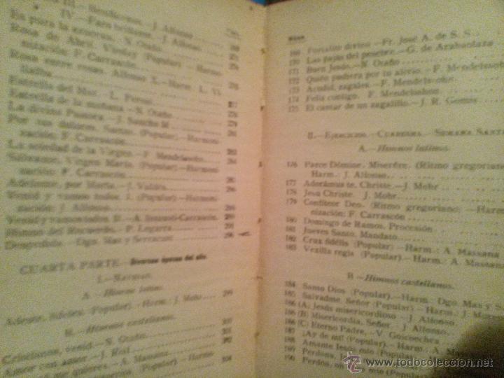 Libros antiguos: cantemos al se&ntilde;or / 1925 - Foto 3