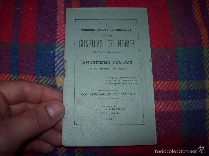 Antiquarische B&uuml;cher: PEQUE&Ntilde;O TRIBUTO DE CONSUELOS QUE LOS GUARDIAS DE HONOR OFRECEN DIARIAMENTE AL AMANT&Iacute;SIMO...1915