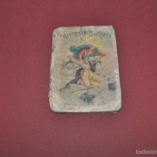 Libros antiguos: PROGRAMA DE HISTORIA SAGRADA AÑO 1898 - S. CALLEJA - ARE3