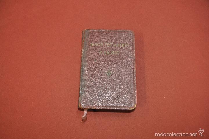 Libros antiguos: el nuevo testamento de nuestro se&ntilde;or jesucristo 1932 - ARE3