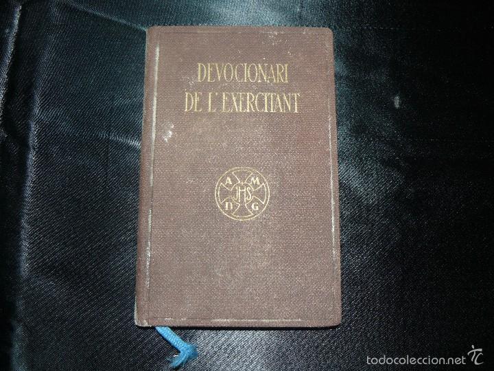 Libros antiguos: DEVOCIONARO DE LEXERCITANT - EDIT BALMES - 1946 - Foto 1