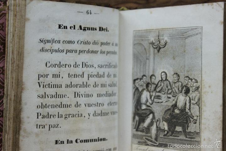 Libros antiguos: LA LLAVE DEL PARA&Iacute;SO. DEVOCIONARIO SELECTO. 1846. - Foto 4