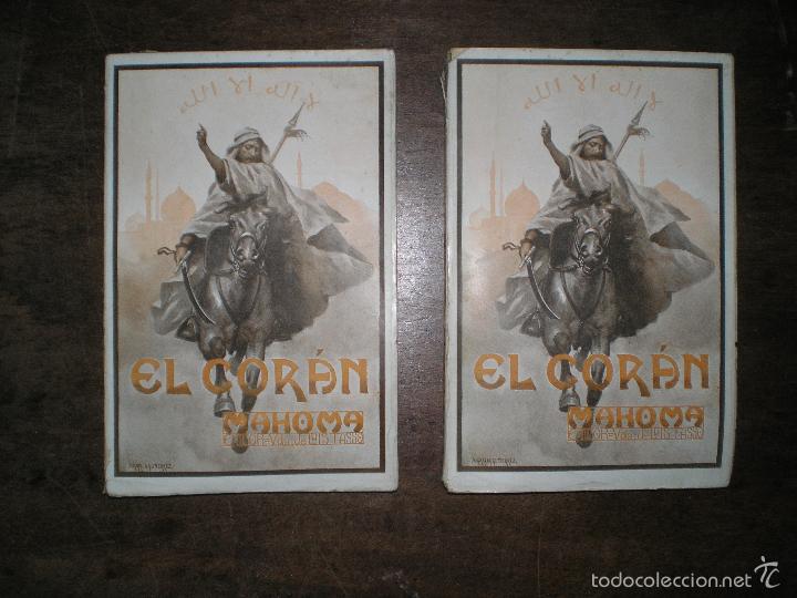 Antiquarische B&uuml;cher: MAHOMA: EL CORAN. 2 vol&uacute;menes