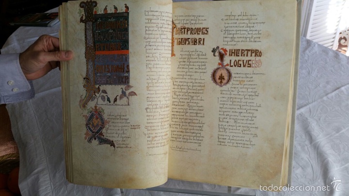 Libros antiguos: Beato de Liebana C&oacute;dice de Girona - Foto 2