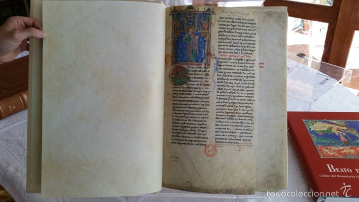 Libros antiguos: Beato de Liebana C&oacute;dice de Girona - Foto 10