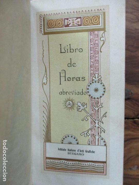 Libros antiguos: LIBRO DE HORAS ABREVIADO. 1891. - Foto 1