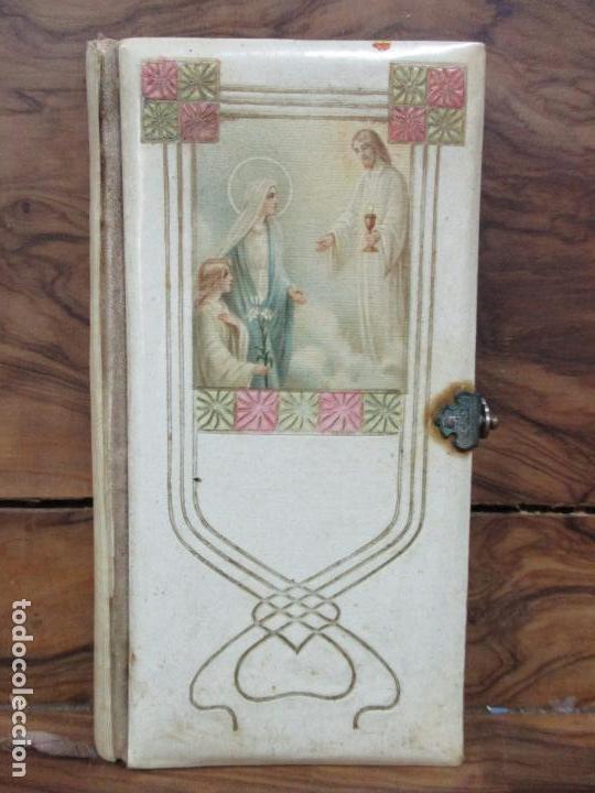 Libros antiguos: LIBRO DE HORAS ABREVIADO. 1891. - Foto 2