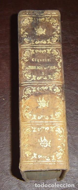 Libros antiguos: OBRAS MORALES DE SAN A.M&ordf;.DE LIGORIO-Tomo 2- Barcelona 1858