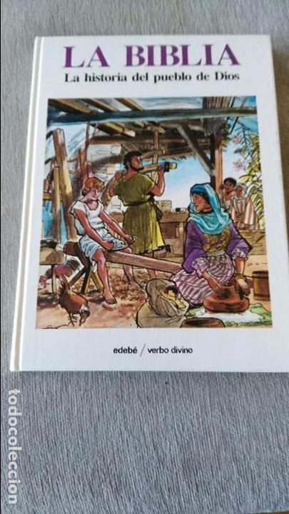 Libros antiguos: LA BIBLIA - LA HISTORIA DEL PUEBLO DE DIOS - edebe