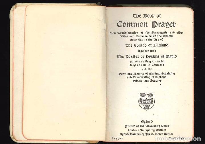 Libros antiguos: MISAL INGLES ANTIGUO Y COMPLETO - Foto 2