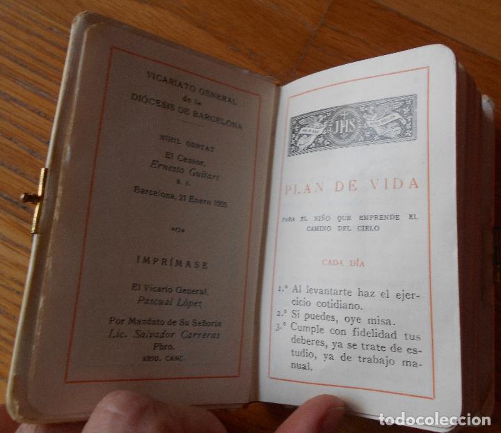 Libros antiguos: CAMINO DEL CIELO, 1925, Libro Primera Comunion - Foto 3