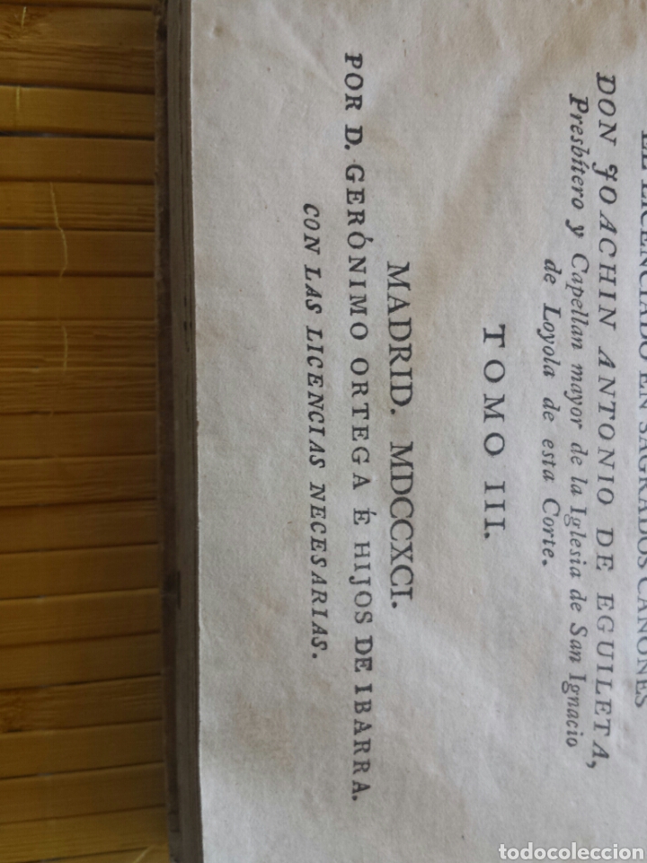 Libros antiguos: Libros de pergamino 1741.Env&iacute;o gratis - Foto 5
