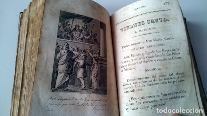Libros antiguos: SEMANA SANTA - Libros de rezos - Foto 6