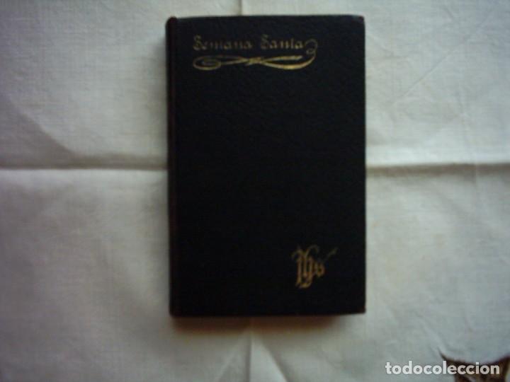 Libros antiguos: FRANCISCO ATZENI, PBRO. NUEVA SEMANA SANTA. TEXTO LAT&Iacute;N / CASTELLANO.1907. 3&ordf; EDICI&Oacute;N. RARO EJEMPLAR