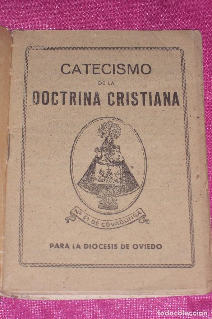 Libros antiguos: CATECISMO DE LA DOCTRINA CRISTIANA PARA DIOCESIS DE OVIEDO 1947.E/1/1/2