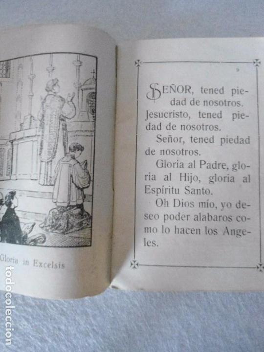 Libros antiguos: LIBRO DE MISA DE LOS PEQUE&Ntilde;UELOS 1918 - Foto 9