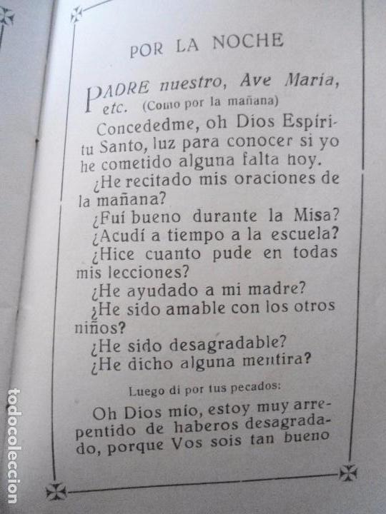 Libros antiguos: LIBRO DE MISA DE LOS PEQUE&Ntilde;UELOS 1918 - Foto 12
