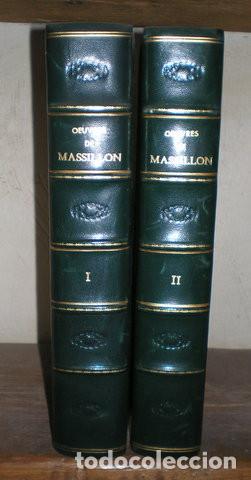 Libri antichi: MASSILLON, JEAN-BAPTISTE: OEUVRES DE MASSILLON. 2 vols. 1838