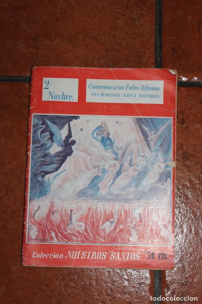 Libros antiguos: COLECCION NUESTOS SANTOS - Foto 1