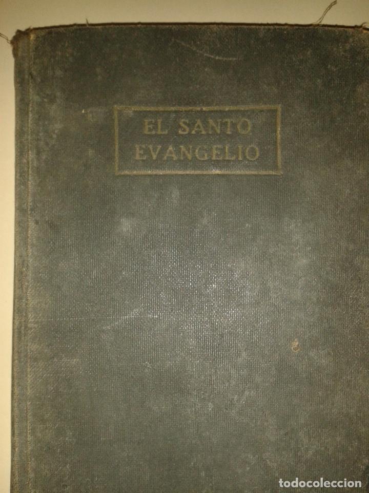 Libros antiguos: EL SANTO EVANGELIO - Foto 1