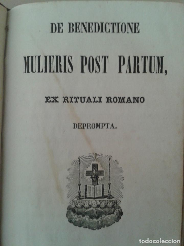 Libros antiguos: MANUAL DE SACRAMENTOS. 1864 - Foto 5