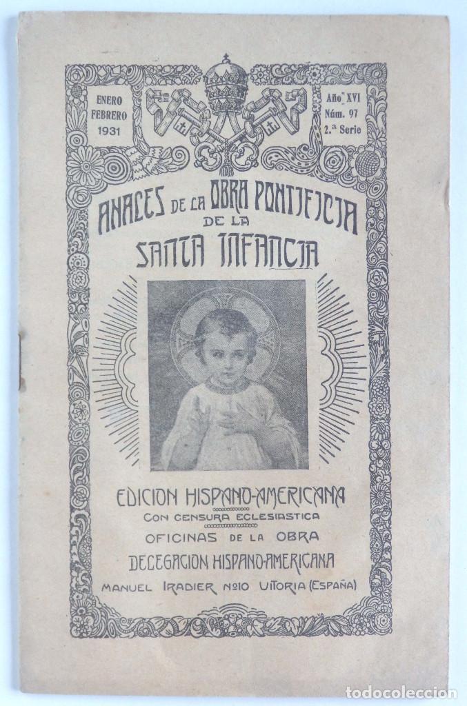 Antiquarische B&uuml;cher: Anales de la Obra Pontificia de la Santa Infancia &ndash; Enero Febrero 1931