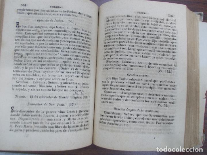 Libros antiguos: Misal Romano de 1.851 - Foto 5
