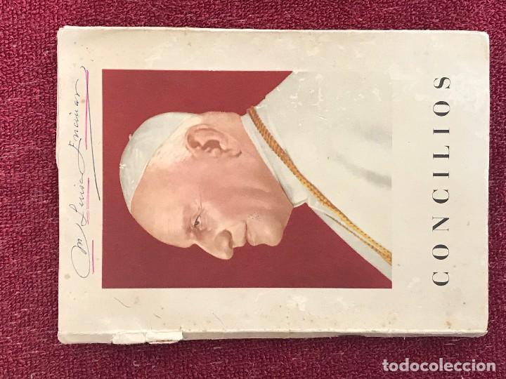 Libros antiguos: Concilos Ecunemicos - Foto 2