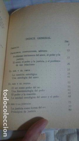 Libros antiguos: Amor, poder y justicia - Paul Tillich - Foto 6