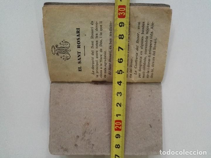 Libros antiguos: Librito del Santo Rosario - Foto 2