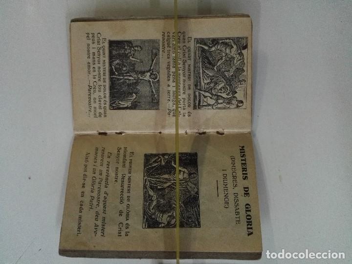 Libros antiguos: Librito del Santo Rosario - Foto 3