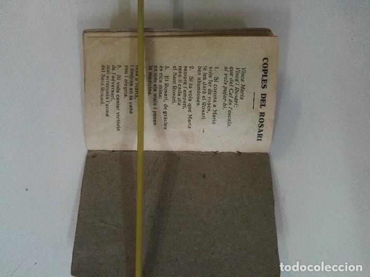Libros antiguos: Librito del Santo Rosario - Foto 4