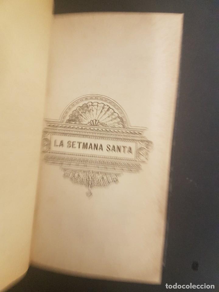 Libros antiguos: SETMANA SANTA. EN CATAL&Agrave;. - Foto 2
