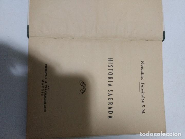 Libros antiguos: Historia Sagrada - Foto 3