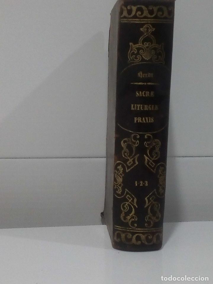 Old books: SACRAE LITURGIAE PRAXIS JUXTA RITUM ROMANUM