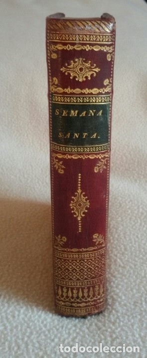 Libros antiguos: Libro Oficio de la Semana Santa, siglo XVIII