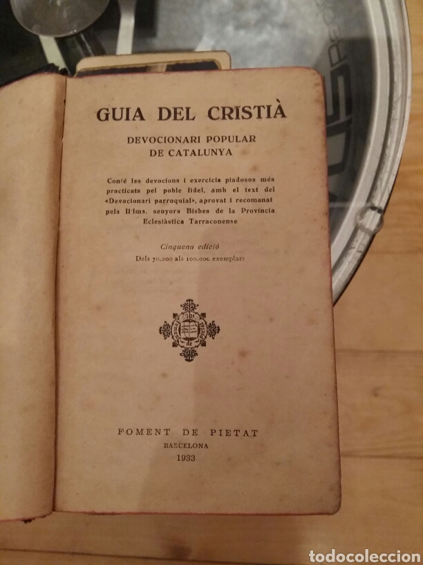 Libros antiguos: Guia del Cristi&agrave; 1933 - Foto 2