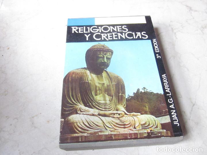 Libros antiguos: JUAN A.G.-LARRAYA - RELIGIONES Y CREENCIAS - DANAE 1969 - Foto 1