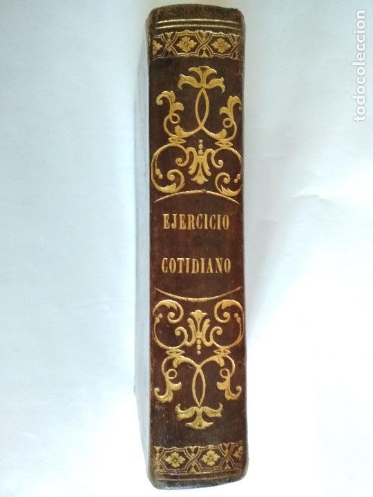 Libros antiguos: NOVISIMO EJERCICIO COTIDIANO, DEVOCIONARIO, A&Ntilde;O 1843 - Foto 4
